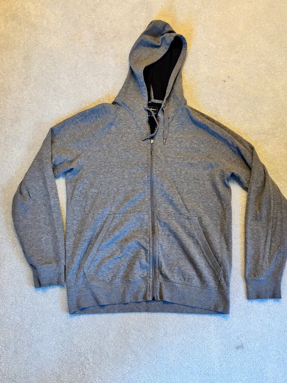 LL Bean Gray Zip-up Hoodie